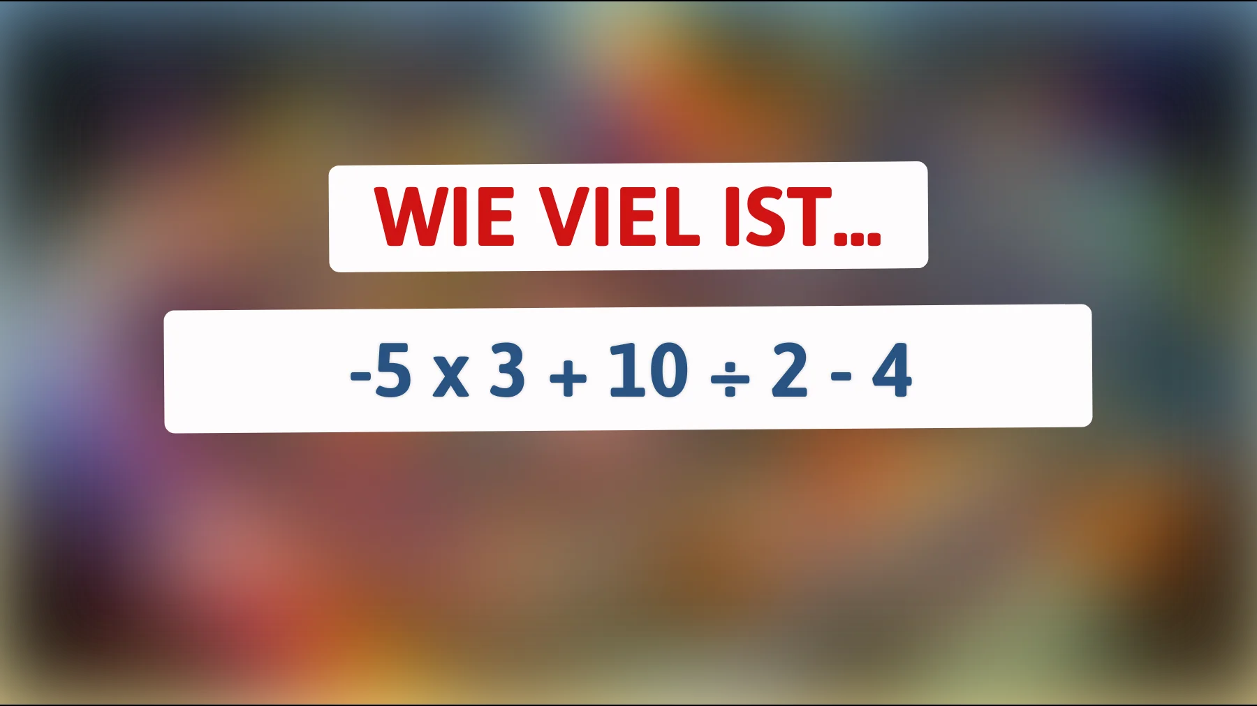 Hast du das Zeug dazu, dieses verzwickte Mathe-Rätsel zu lösen? Nur die klügsten Köpfe knacken es!"