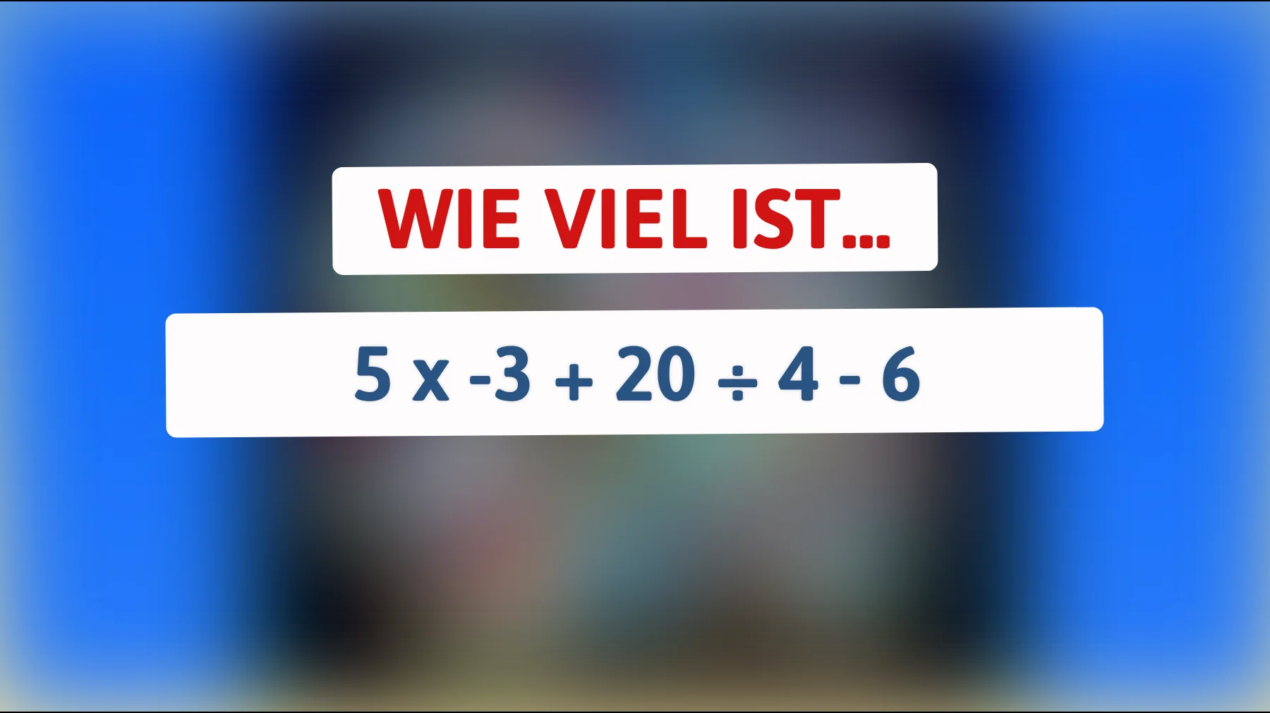 Meisterst du dieses mathematische Rätsel, das selbst Genies ins Grübeln bringt?"